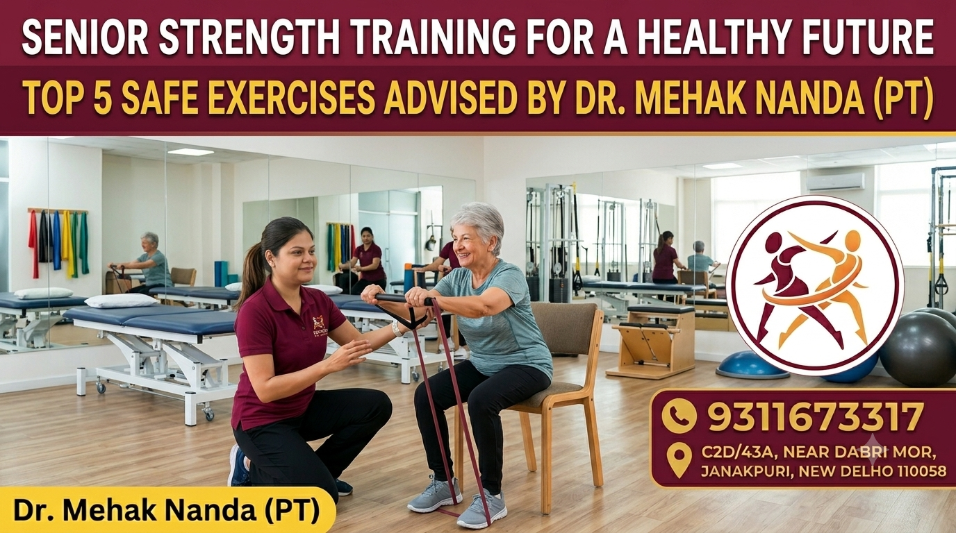 Top 5 Safe Strength Training Exercises for Seniors | Expert Physiotherapist Guide